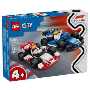 Lego City F1 Williams Racing & Haas F1 Race Cars 60464